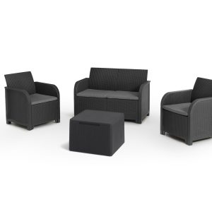 Zestaw mebli ogrodowych Rosalie 4 os Keter